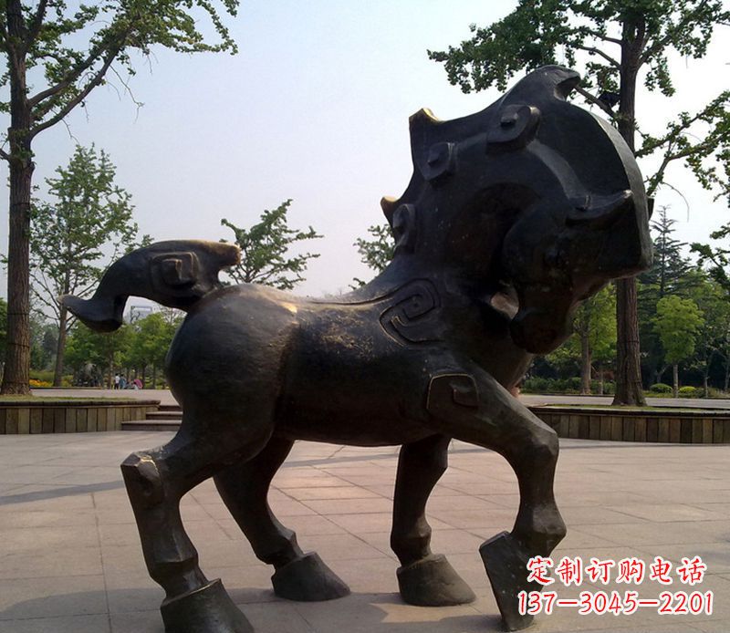 广西中领雕塑的十二生肖铜雕塑是一款独具特色的…