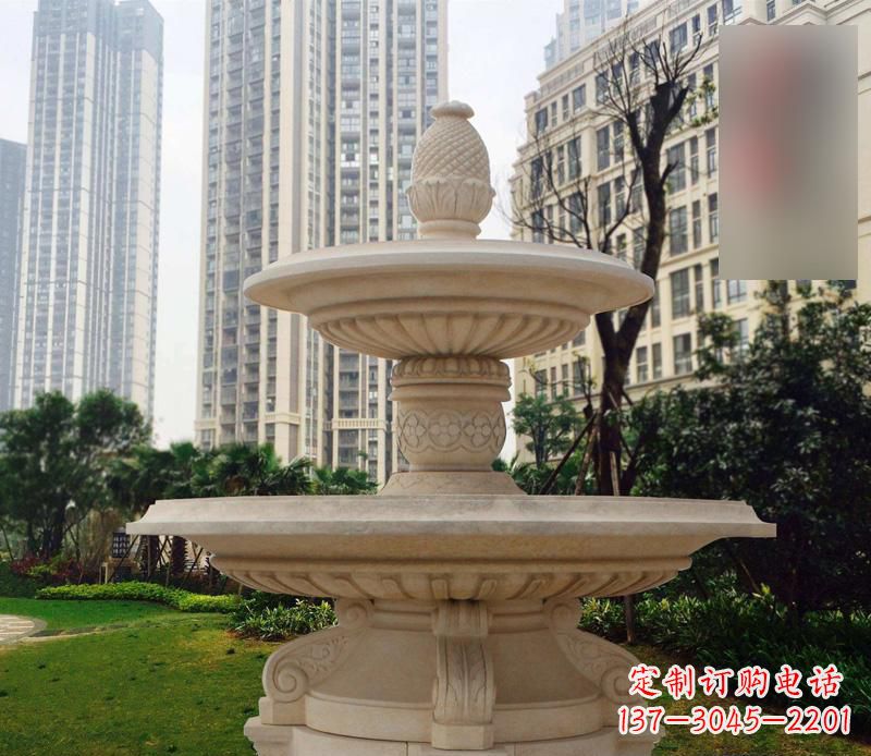 广西专业定制石雕喷泉雕塑