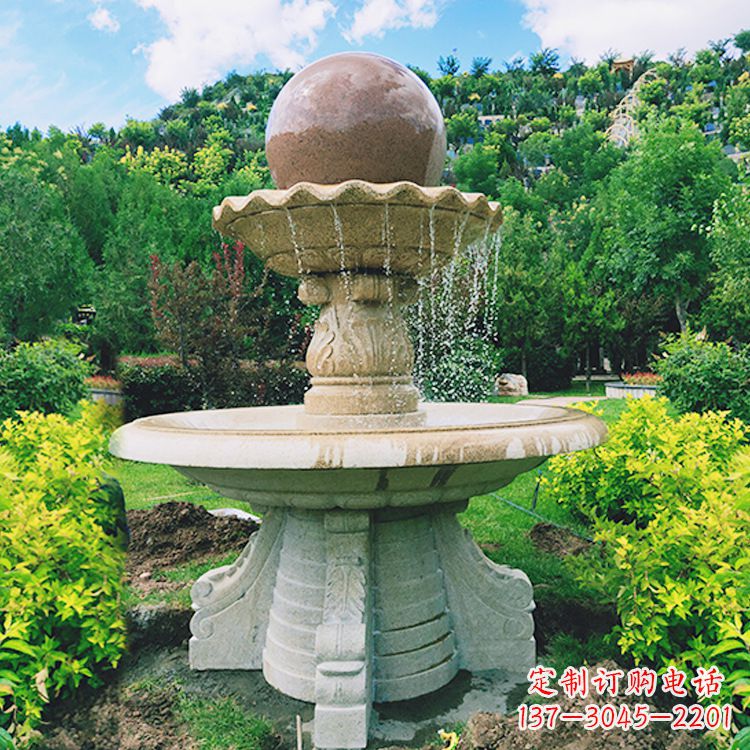 广西中领雕塑提供高品质的城市喷泉石雕雕塑,是…