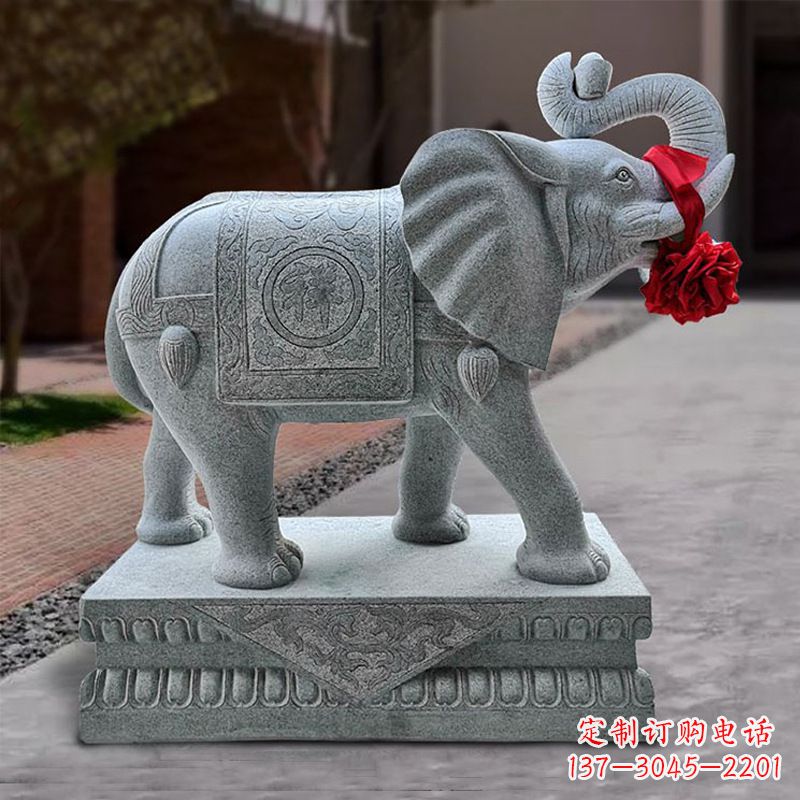 广西中领雕塑定制大象雕塑