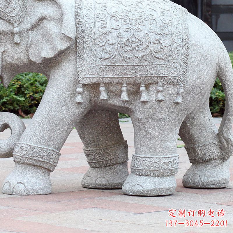 广西大象雕塑——纪念珍贵的时光