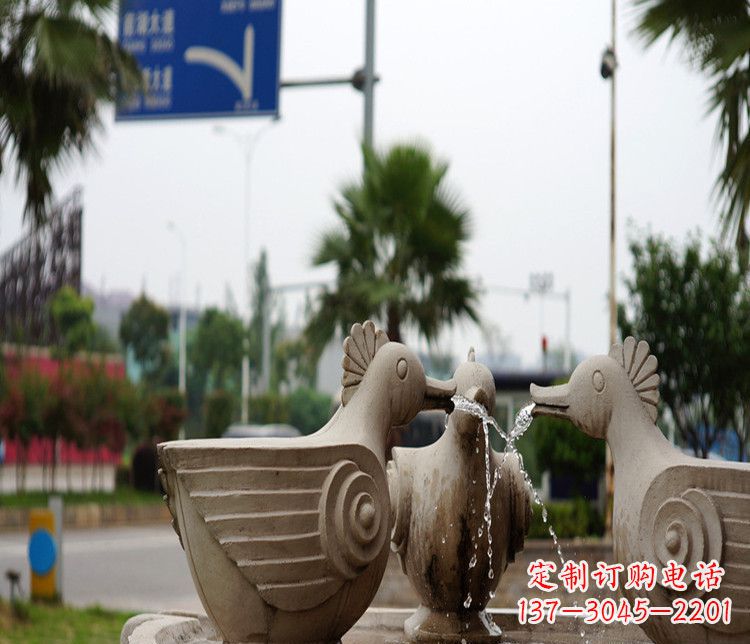 广西高雅纯石石喷泉雕塑