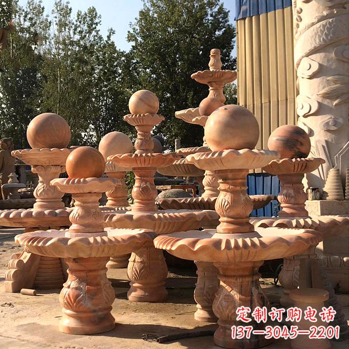 广西风水球雕塑,给你无限的祝福