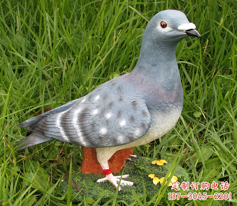 广西石雕鸽子