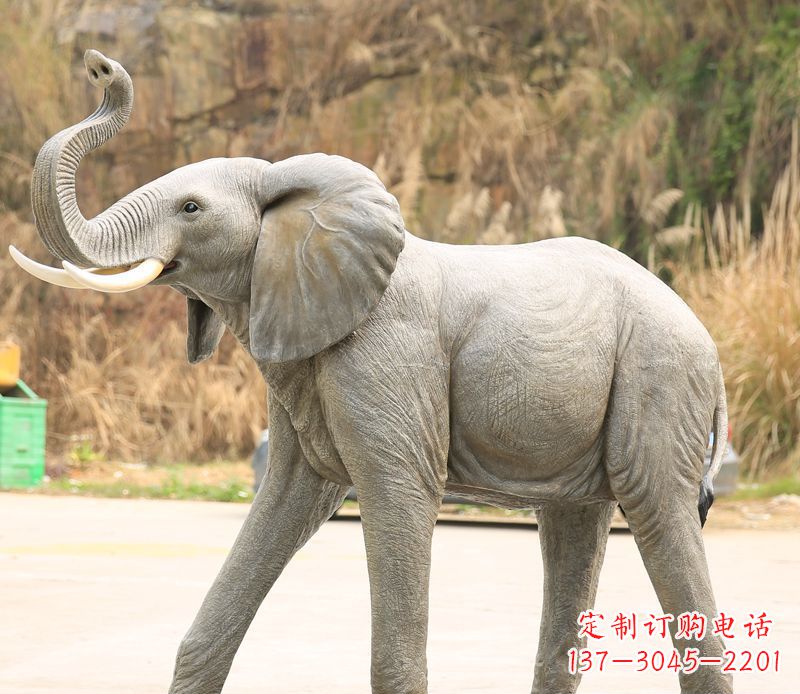 广西中领雕塑大象雕塑特色定制
