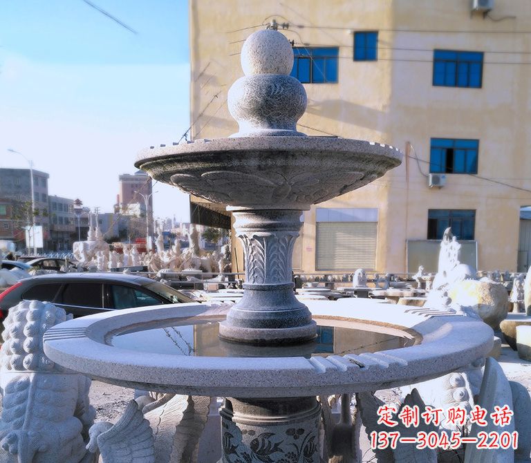 广西雕塑虎头喷泉,激发您的想象力