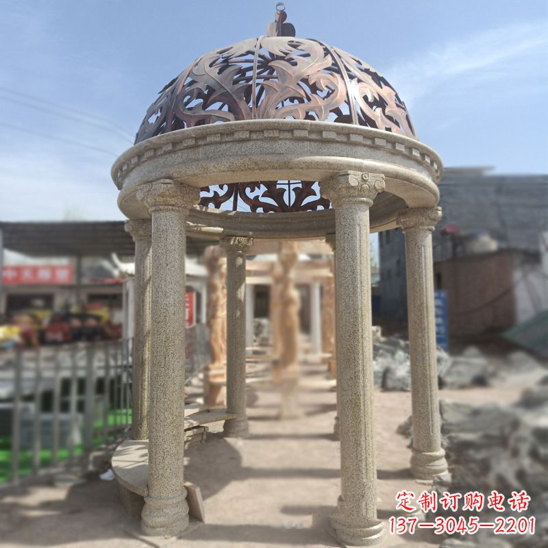 广西石雕凉亭欧式