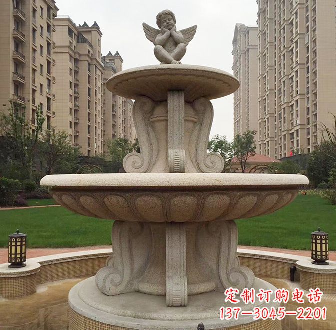 广西高品质石雕喷泉雕塑