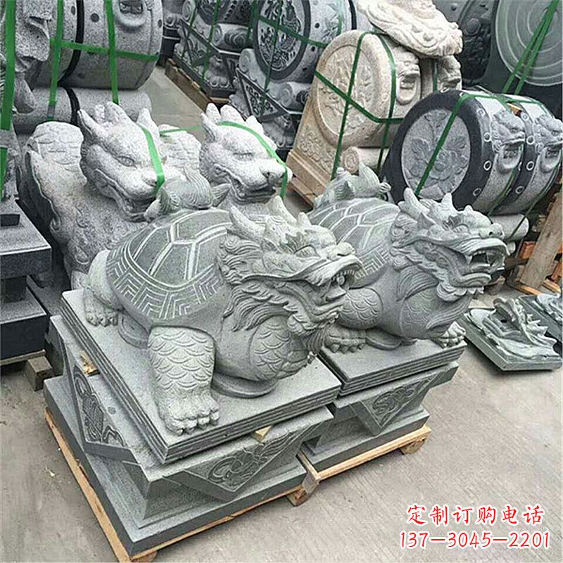 广西精美的乌龟石雕精品