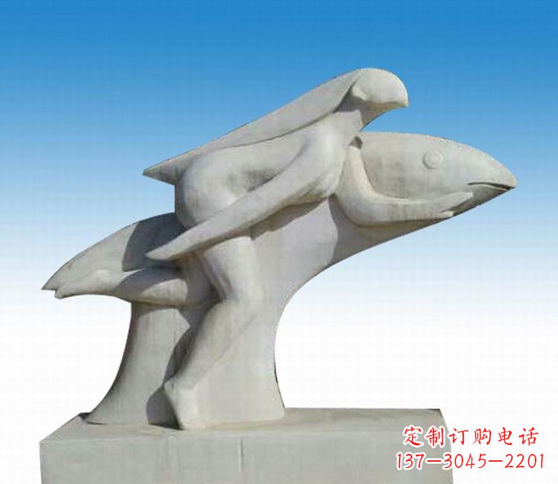 广西中领雕塑海豚雕塑,让你的公园变得出众!