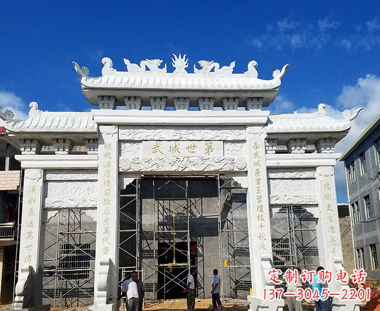 广西石雕栏杆雕塑,给你独一无二的定制