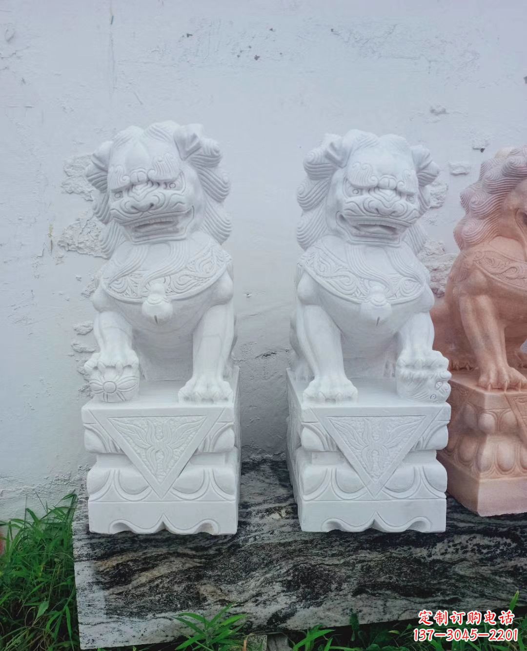 广西中领雕塑:狮子雕塑,傲视金榜!