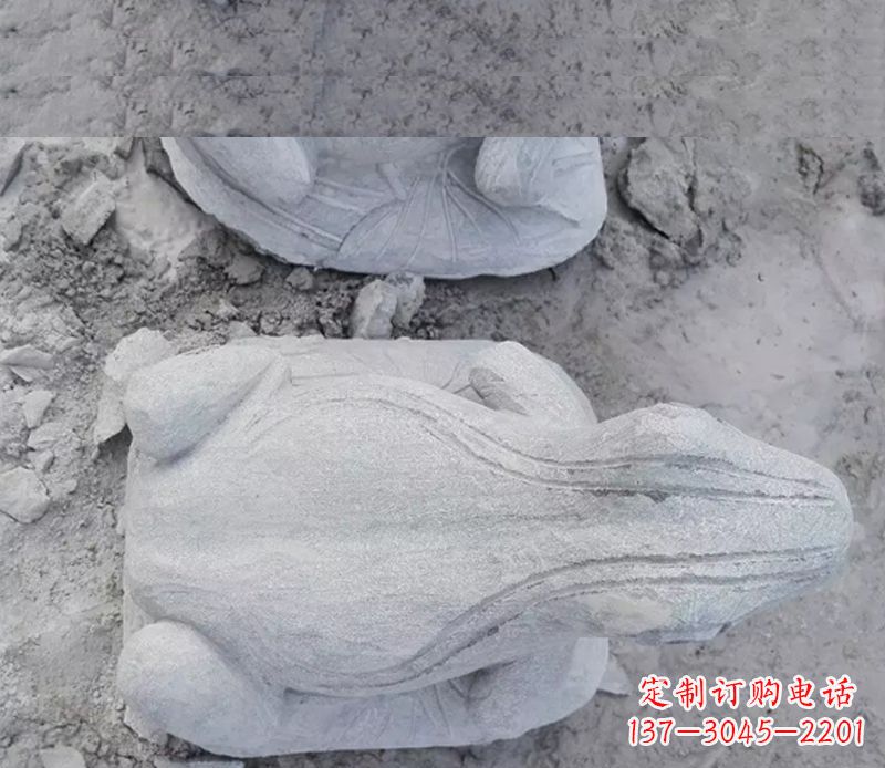 广西石雕青蛙雕塑