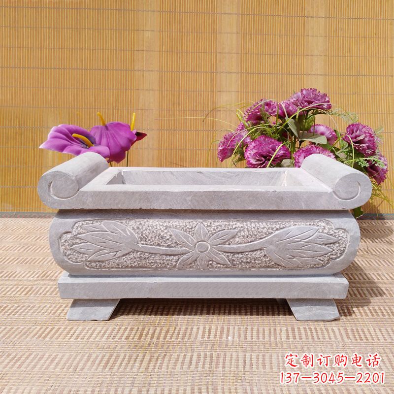 广西石雕小香炉