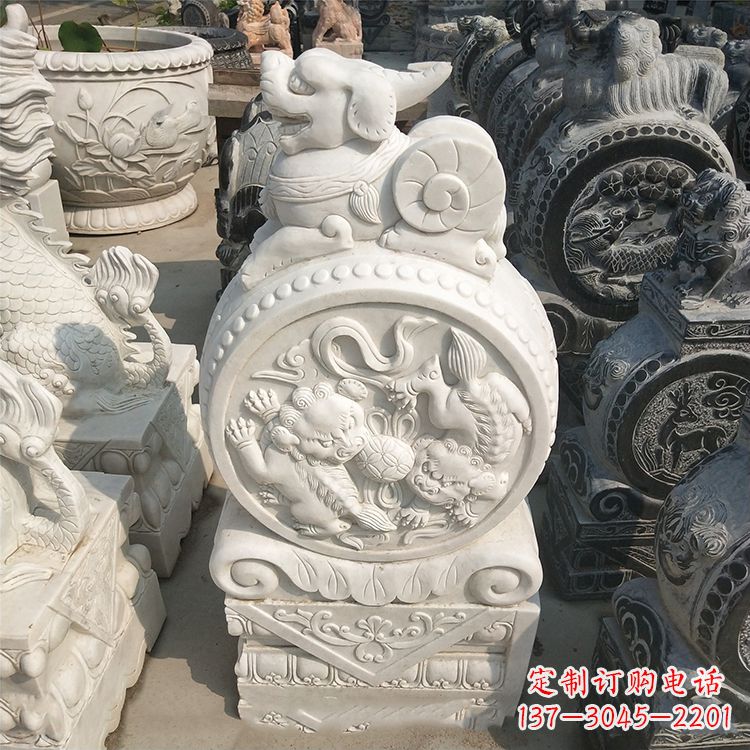 广西石门墩石雕