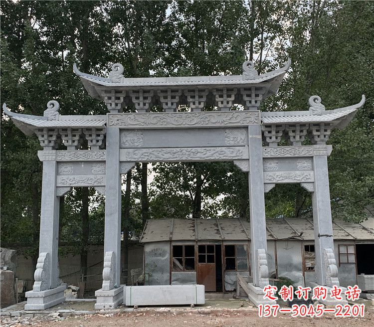 广西石牌坊石雕牌坊