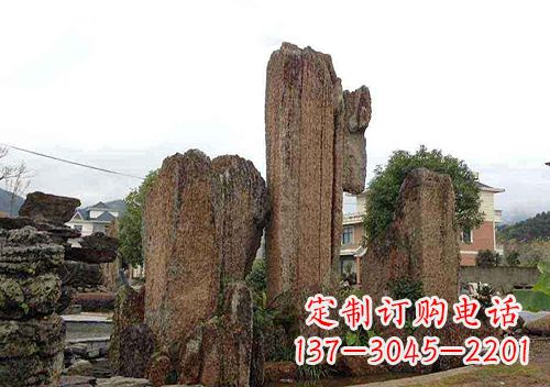 广西石笋石假山