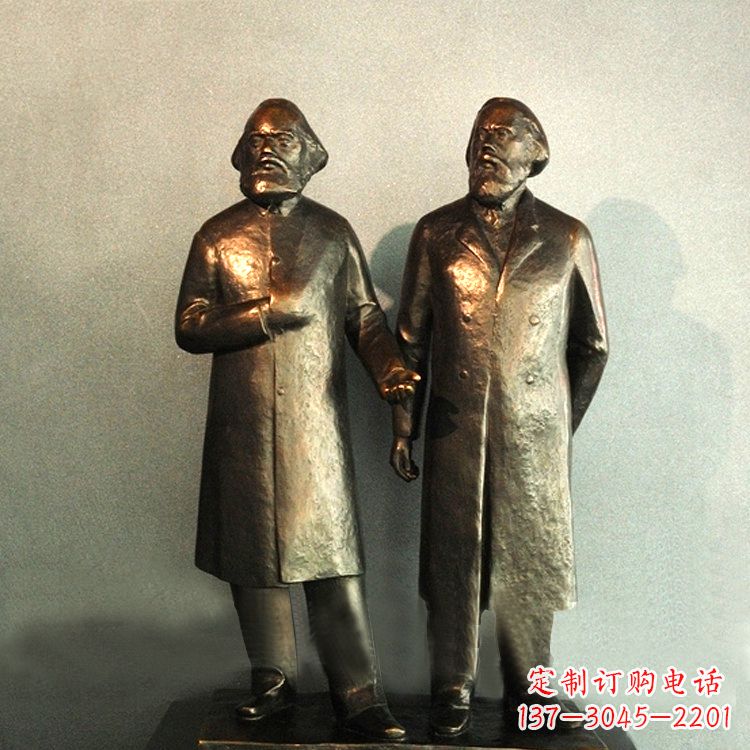 广西世纪伟人马克思和恩格斯雕塑