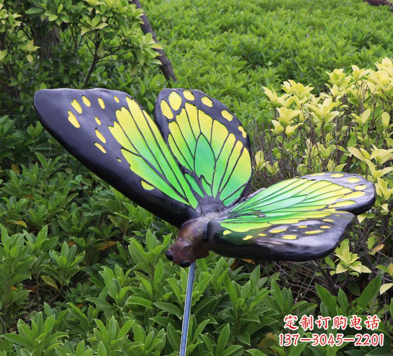 广西树脂仿真蝴蝶昆虫雕塑