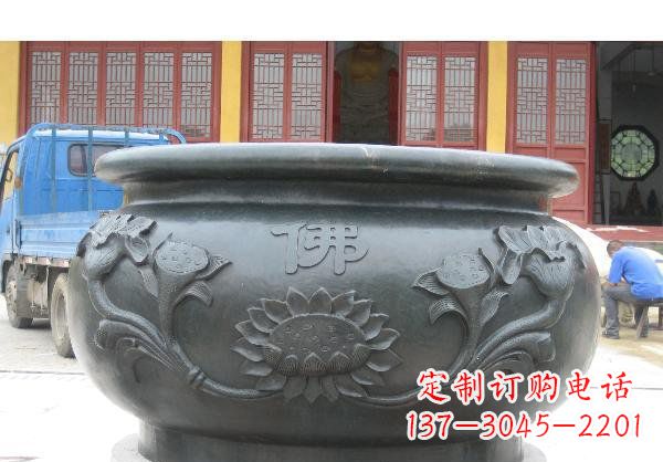 广西水缸寺庙铜雕 (2)