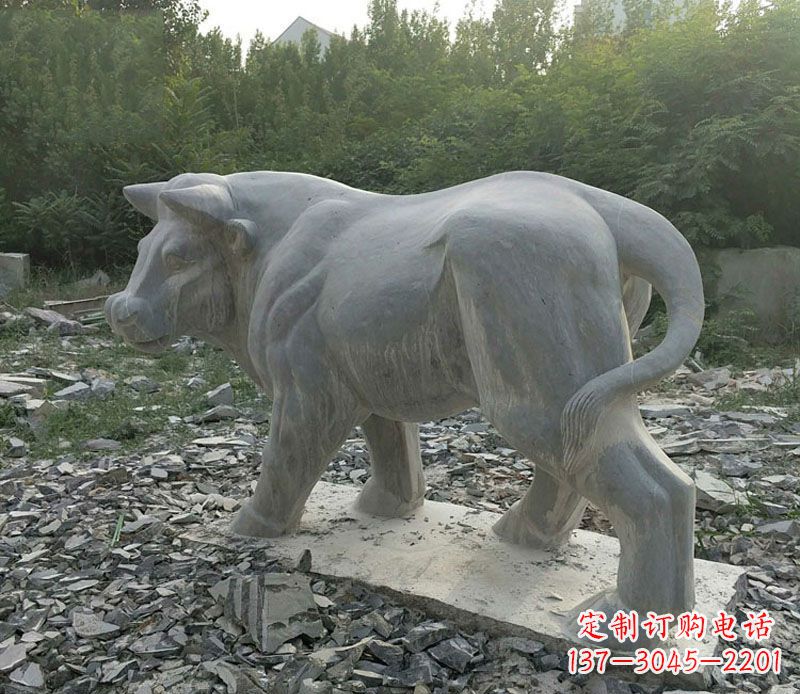 广西水牛雕公园动物雕塑