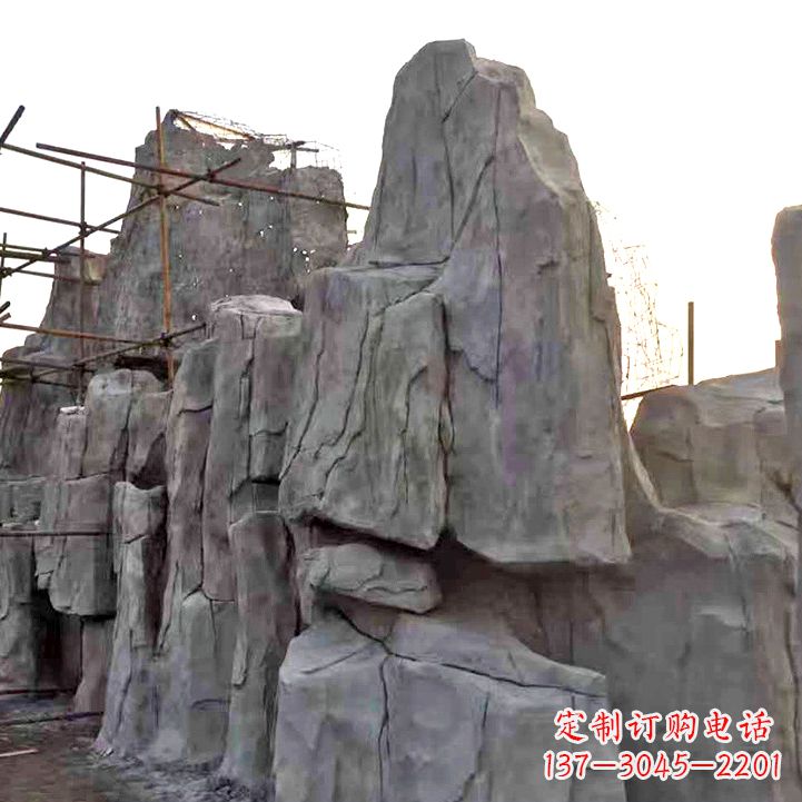 广西水泥塑石假山雕塑