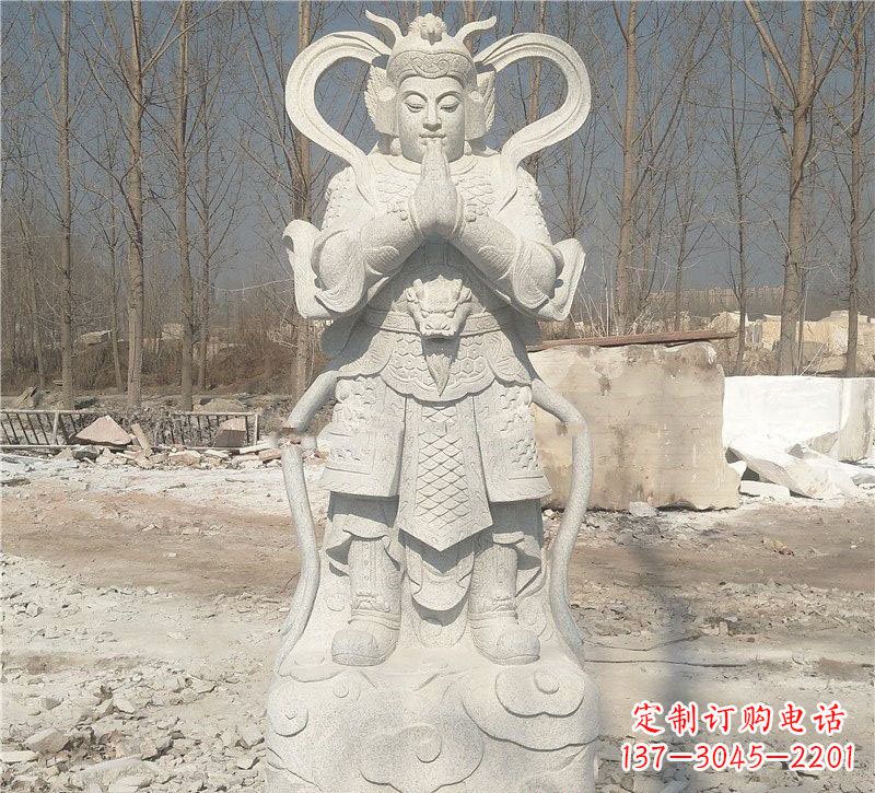 广西寺庙韦陀菩萨雕塑