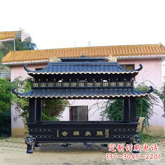 广西寺庙宗祠香炉雕塑