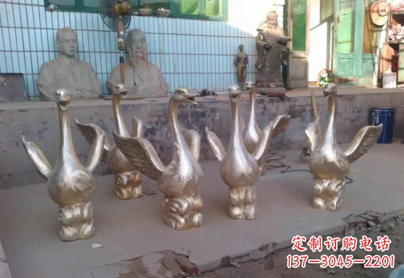 广西天鹅喷泉雕塑