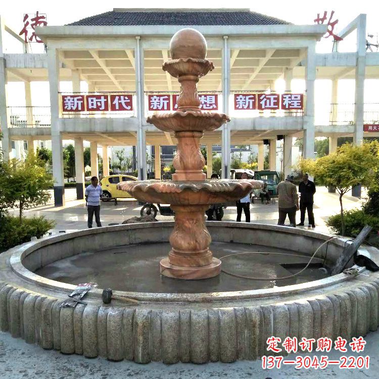 广西天使喷泉石雕