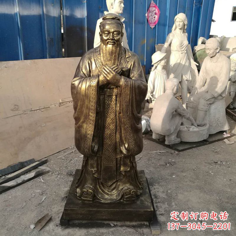 广西同济大学孔子雕塑