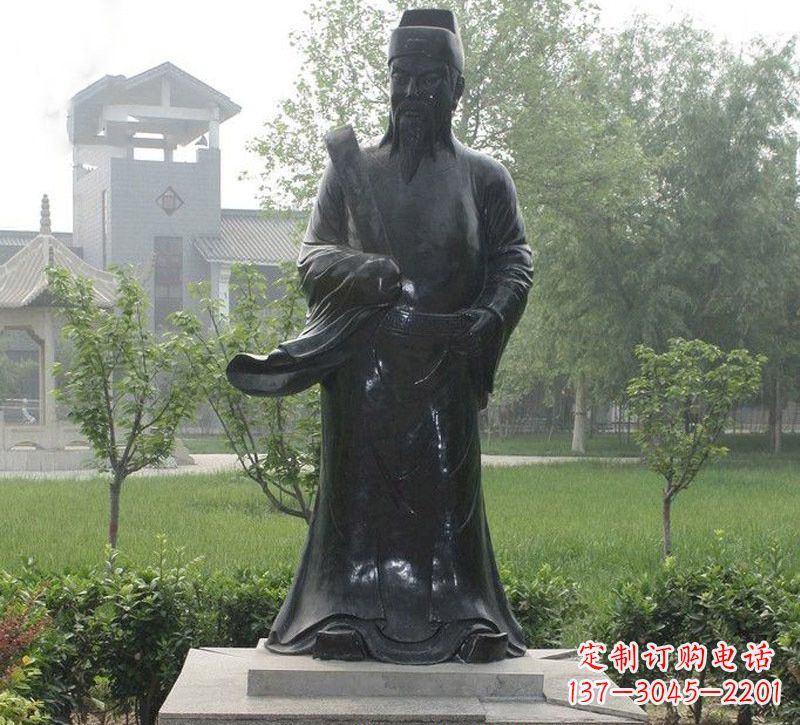 广西铜雕八仙曹国舅