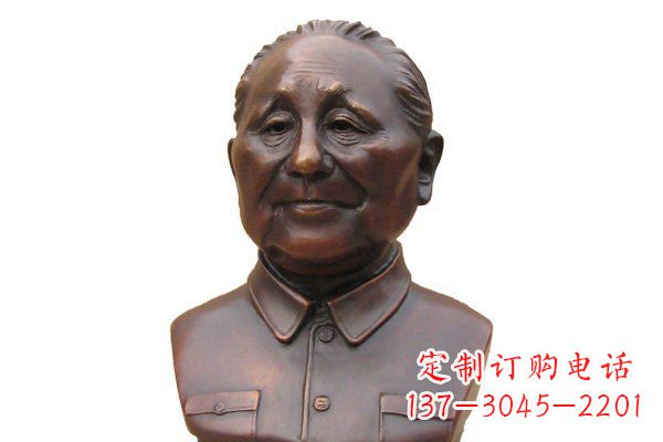 广西铜雕邓小平头像