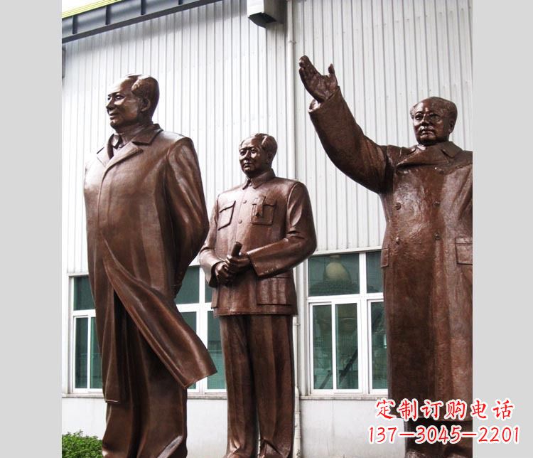 广西铜雕东方伟人雕塑