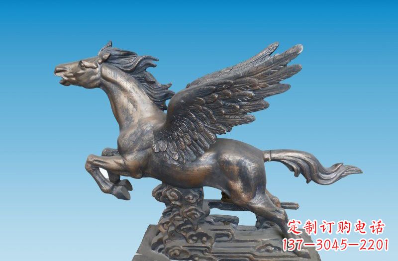 广西铜雕飞马222