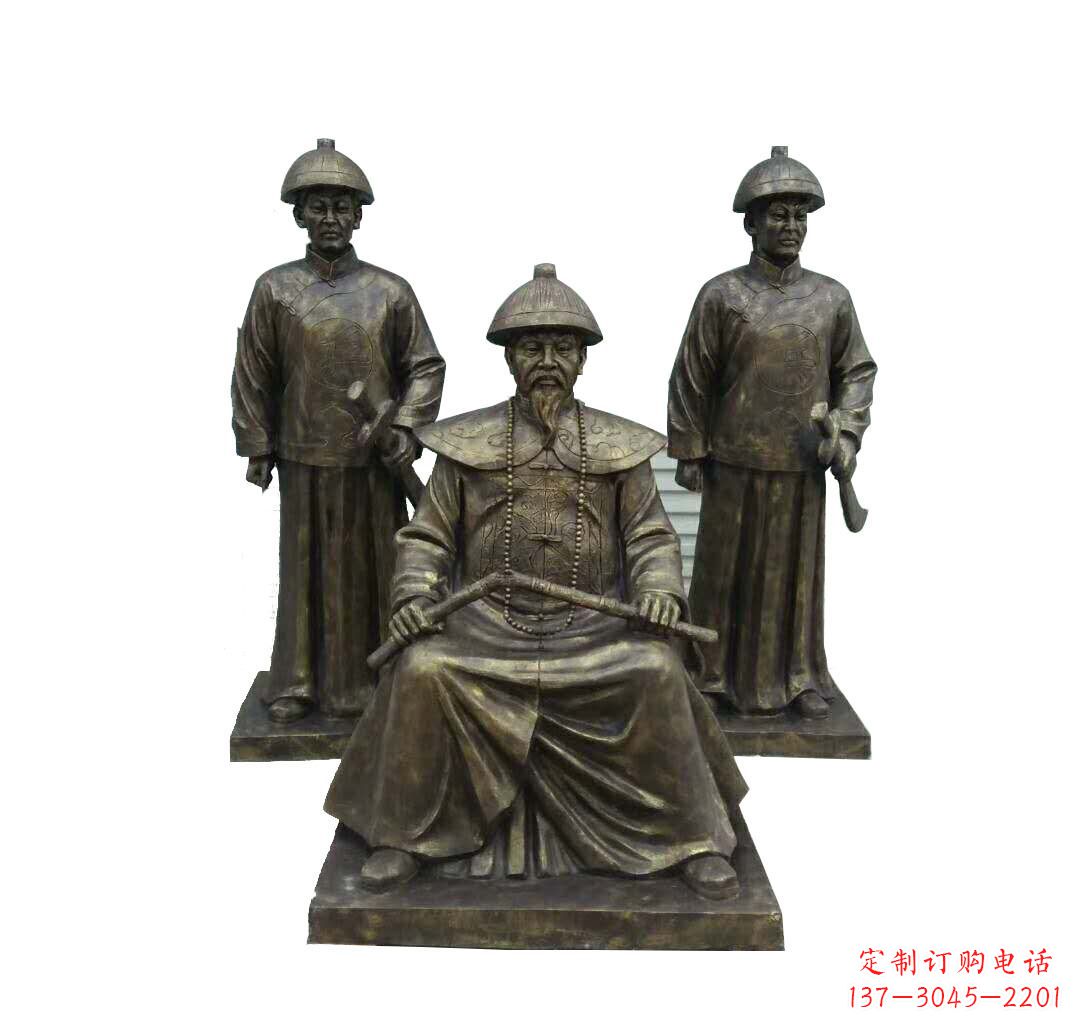 广西铜雕古代名人林则徐