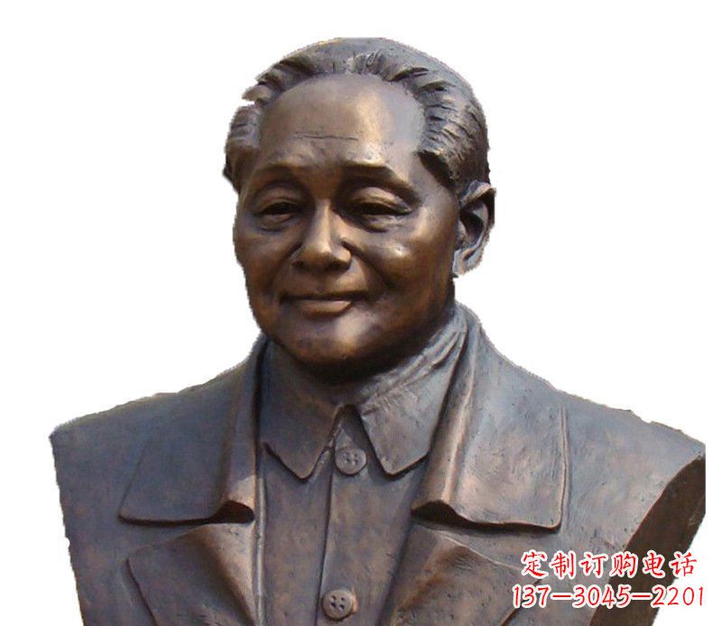 广西铜雕广场纪念伟人邓小平雕塑