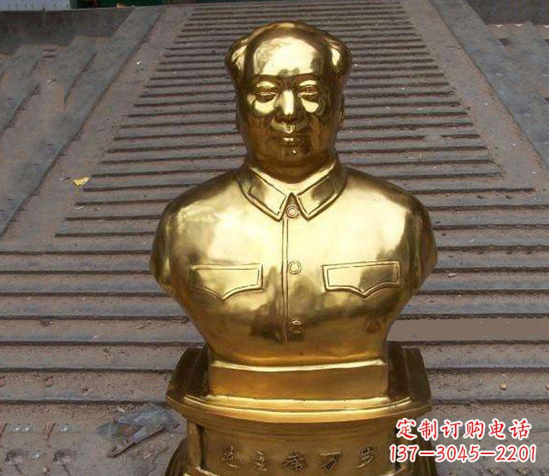 广西铜雕广场伟人雕塑摆件