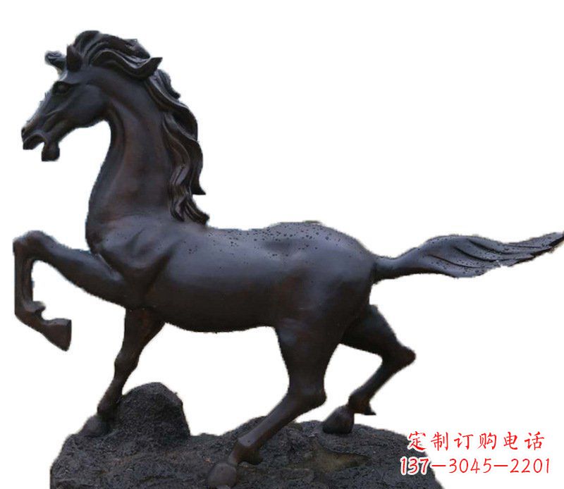 广西铜雕马动物雕塑