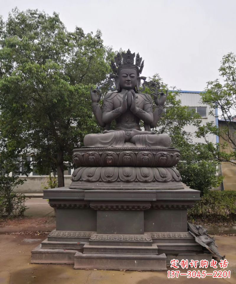 广西铜雕密宗佛寺庙佛像雕塑