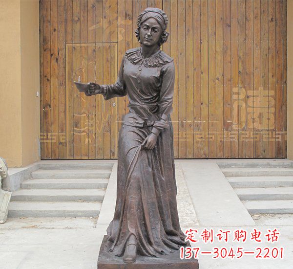 广西铜雕南丁格尔