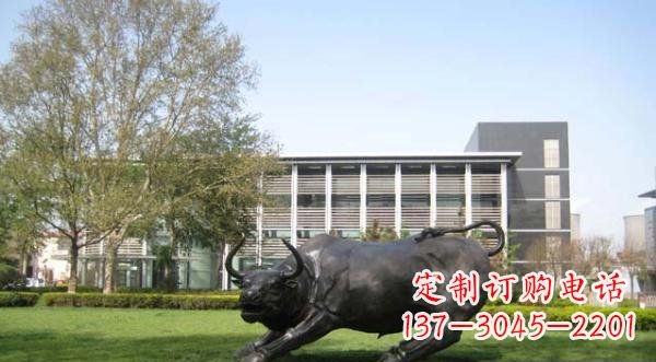 广西铜雕牛公园动物雕塑 (2)