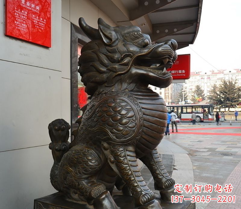 广西铜雕麒麟
