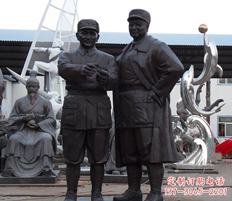 广西伟人邓小平雕塑