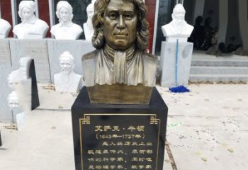 广西牛顿玻璃钢头像雕塑--捕捉珍贵的时光