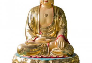广西如来佛雕塑，神圣古朴艺术精品
