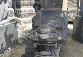 广西传承巨龙传说的高品质龙头雕塑