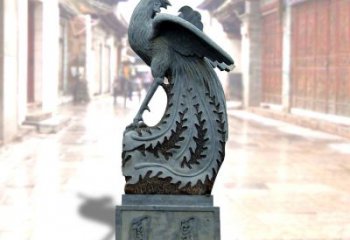 广西匠心之作——青石仿古凤凰雕塑