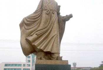 广西屈原雕塑，华夏悠久文化之精粹
