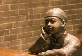 广西休闲园林装饰装置——小孩雕塑